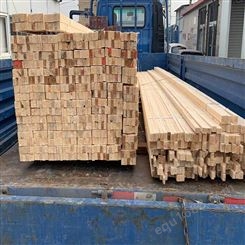 亿展木业 吊顶木龙骨防寒条 城市建设施工木条 可按需定制