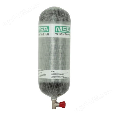 梅思安MSA 10121838 6.8L 空气呼吸器BTIC碳纤气瓶不带表